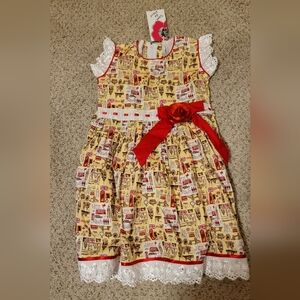 London Themed, Sam De Fleur Dress, Size 4T